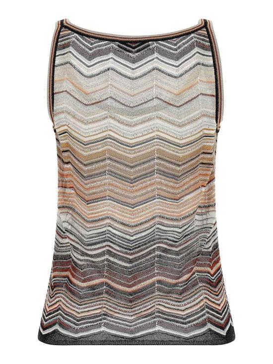 26SS 미소니 민소매 티셔츠 DS26SK0TBK01H9SM9ZV Multicolour - MISSONI