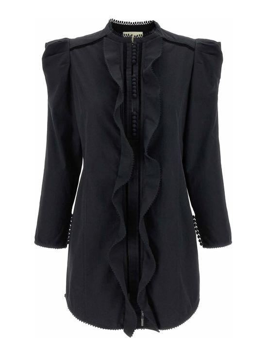 26SS 이자벨마랑 미디 스커트 RO0965FAD1I02I01BK Black