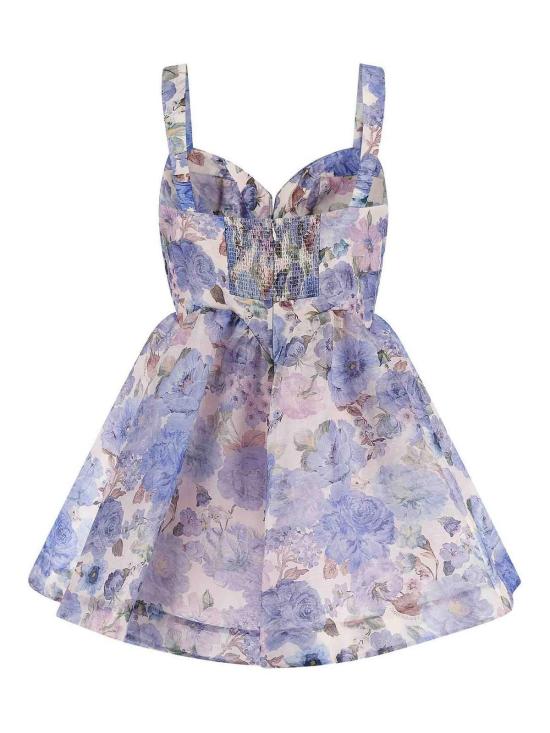 26SS 짐머만 미디 스커트 6493DC261SKBLM Light Blue - ZIMMERMANN