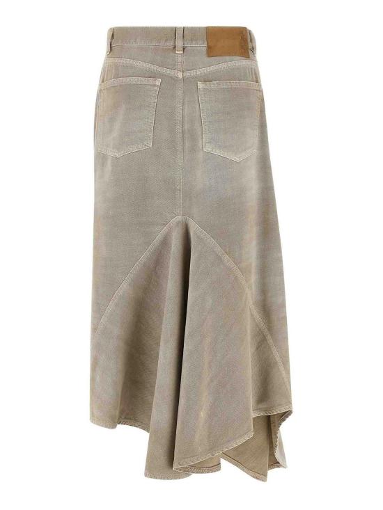 26SS 하이쿠레 미디 스커트 HEW08104GF172PXT0562 Grey - HAIKURE