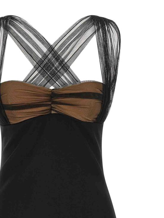 26SS 넨시 도자카 숏팬츠 NDDR2991002100BLACK Black - NENSI DOJAKA