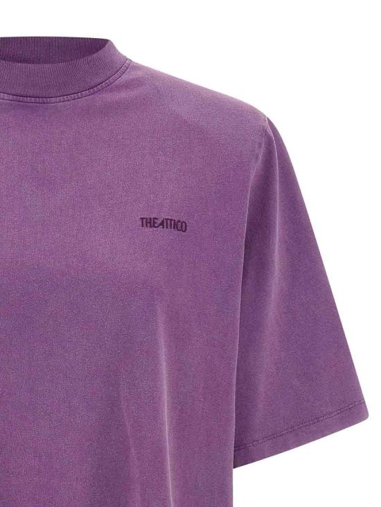 26SS 디 아티코 반팔 티셔츠 260WCT00360868 Purple - THE ATTICO