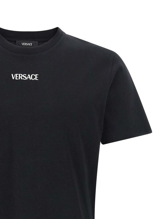 26SS 베르사체 반팔 티셔츠 10139441A164551B000 Black - VERSACE