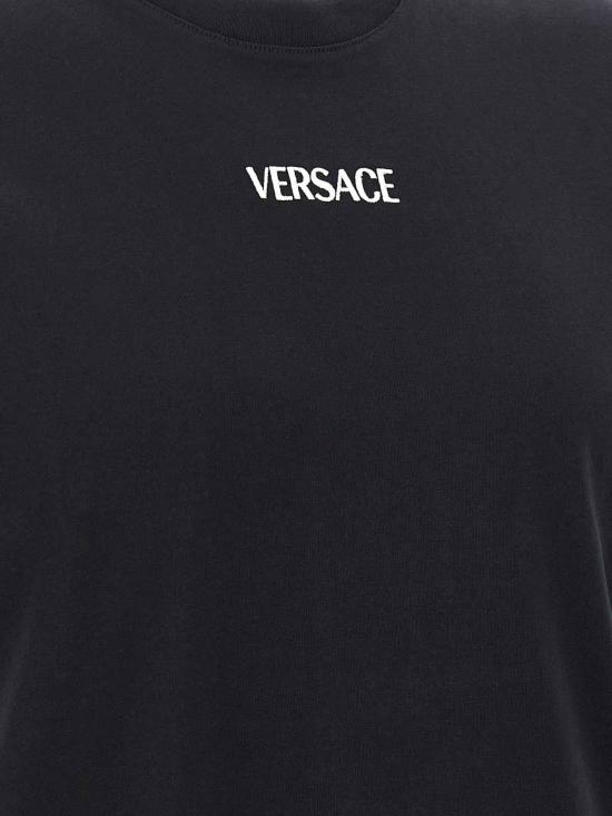 26SS 베르사체 반팔 티셔츠 10139441A164551B000 Black - VERSACE