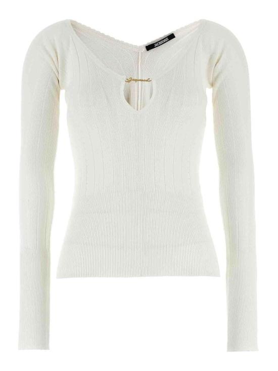  자크뮈스 민소매 티셔츠 24E241KN3572358110 White