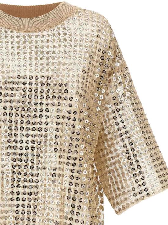 26SS 파비아나 필리피 미디 스커트 TPD266F294L915VR1 Beige - FABIANA FILIPPI