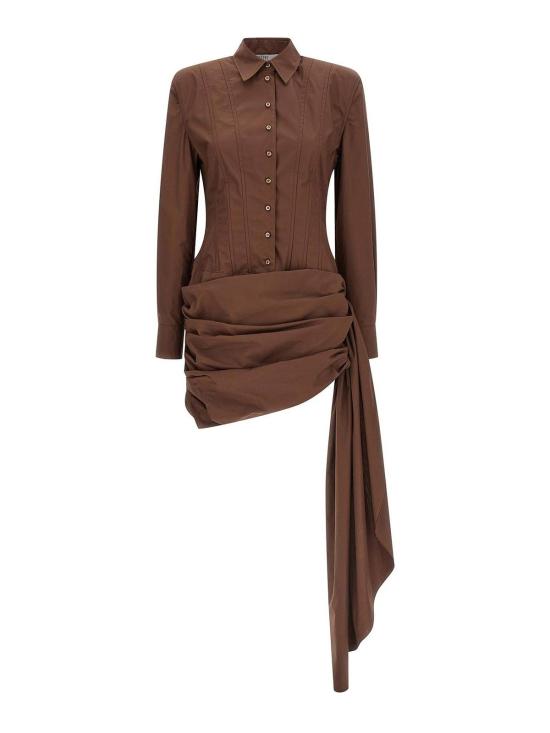 26SS 쥬세페 디 모라비토 미디 스커트 06PSDR7021630230 Brown