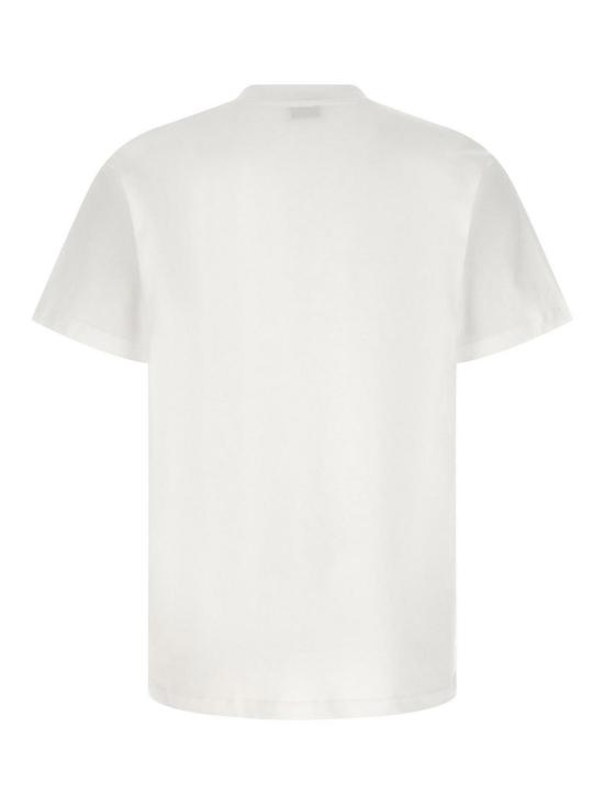 26SS 모스키노 반팔 티셔츠 070302411001 White - MOSCHINO