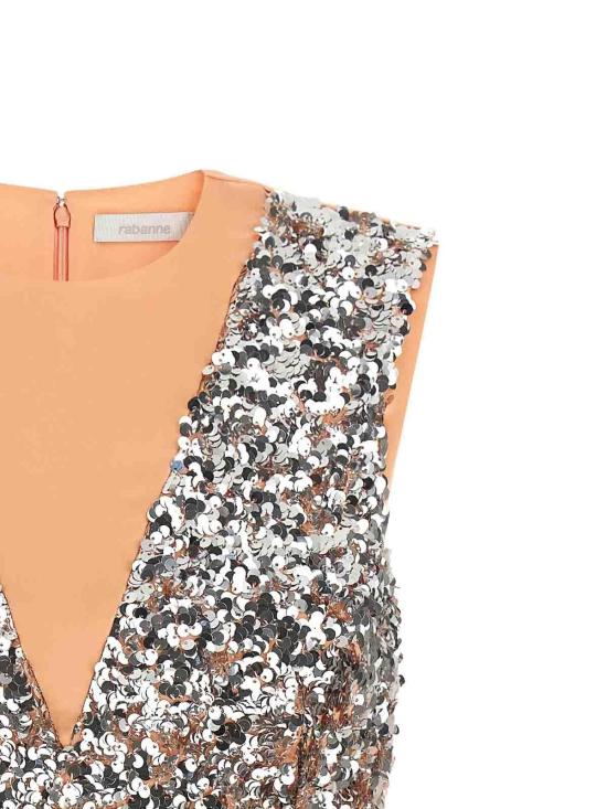 26SS 파코라반 민소매 티셔츠 26PCTO167PO0415M262 Nude Neutrals - PACO RABANNE