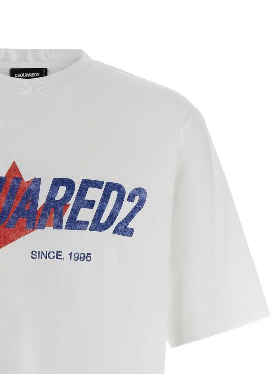 26SS 디스퀘어드2 반팔 티셔츠 S74GD1556D20106100 White - DSQUARED2