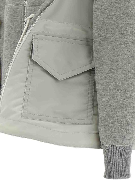 26SS 사카이 스웨터 SCW343381 Grey - SACAI