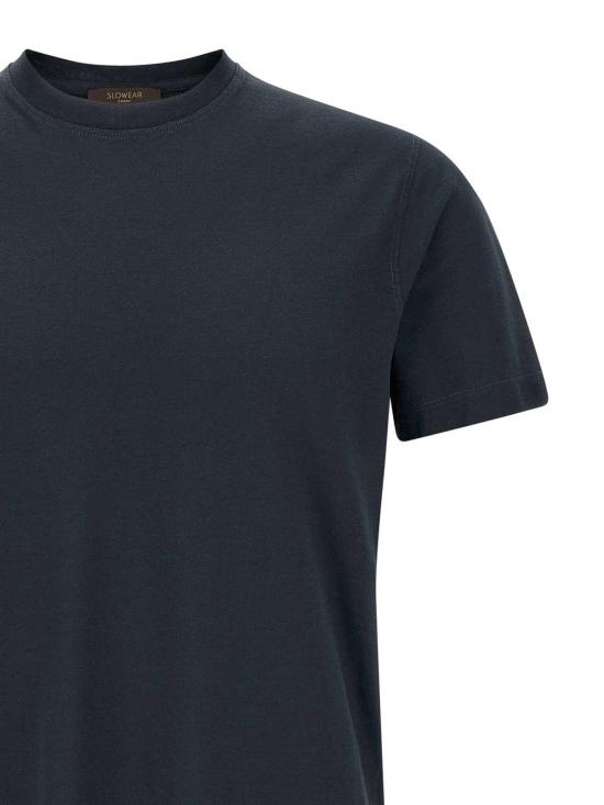 26SS 자노네 반팔 티셔츠 815214ZG380Z0178 Blue - ZANONE