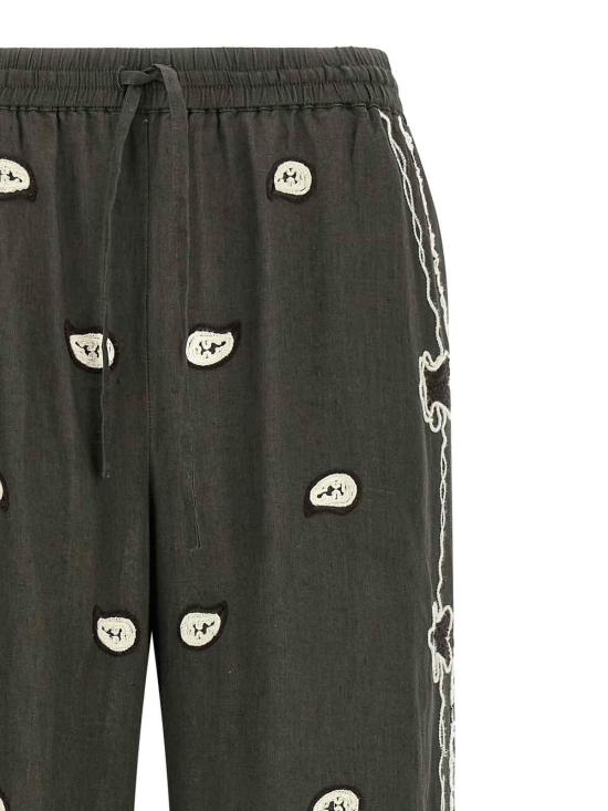 26SS 파로쉬 팔라초 팬츠 D230760RBEACH26007 Green - PAROSH