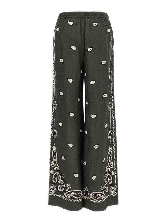 26SS 파로쉬 팔라초 팬츠 D230760RBEACH26007 Green - PAROSH