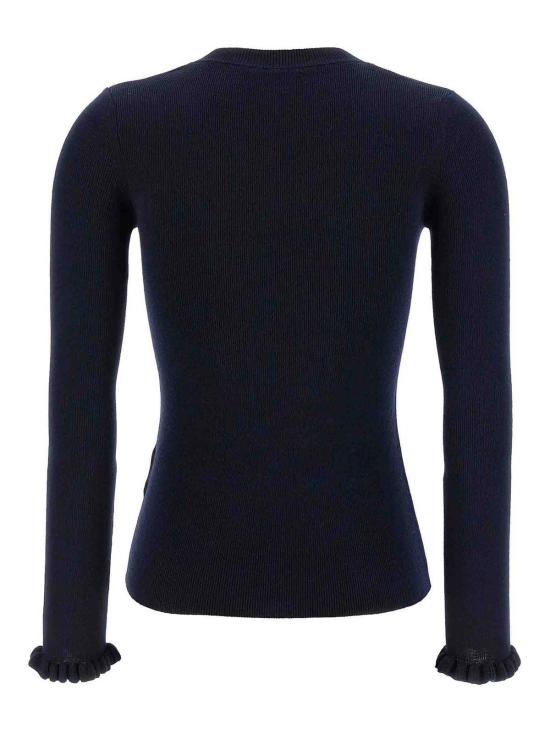 25FW 발렌티노 가라바니 긴팔 티셔츠 B3KC67I9H7BBE Blue - VALENTINO GARAVANI