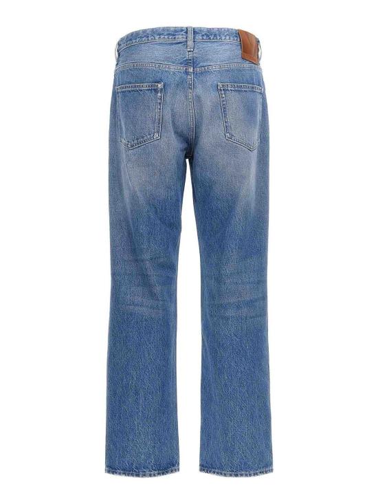 25SS 발렌티노 가라바니 스트레이트 팬츠 V3DE04CAA6558 Blue - VALENTINO GARAVANI