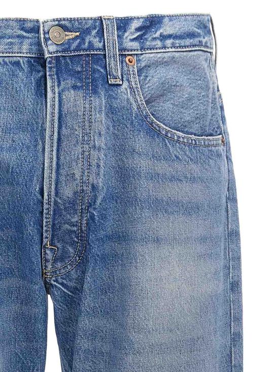 25SS 발렌티노 가라바니 스트레이트 팬츠 V3DE04CAA6558 Blue - VALENTINO GARAVANI