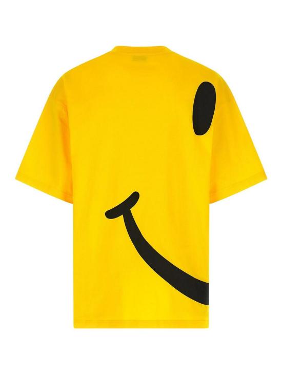 26SS 모스키노 반팔 티셔츠 070802411027 Yellow - MOSCHINO