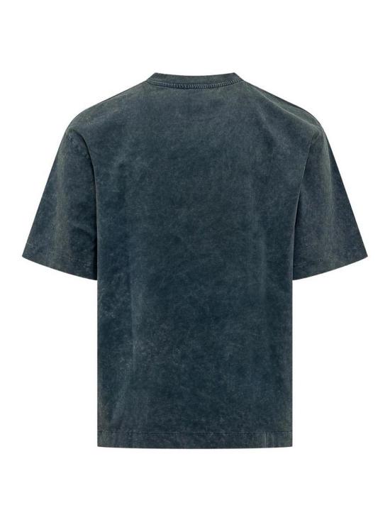 26SS 오프화이트 반팔 티셔츠 OMAA120S26JER009401 Blue - OFF WHITE