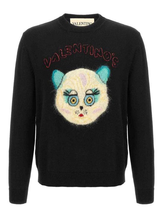 25FW 발렌티노 가라바니 스웨터 V3KC35IB2V0NO Black