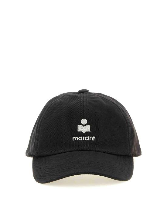 26SS 이자벨마랑 토마스 로고 볼캡 CQ053XFAD1C05A02FK Black