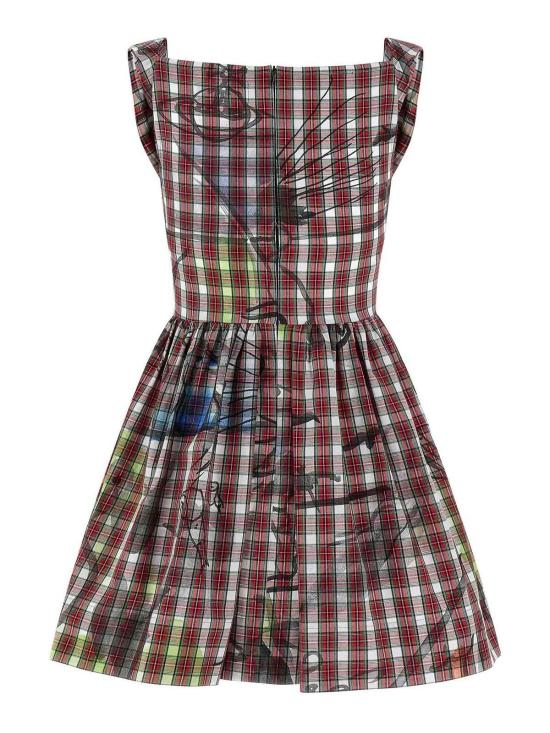 26SS 비비안웨스트우드 숏팬츠 1101039HW01D3O305 Red - VIVIENNE WESTWOOD