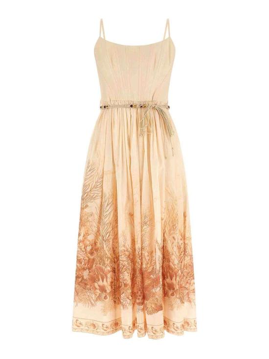 26SS 짐머만 미디 스커트 6881DRS262CTOL Nude Neutrals