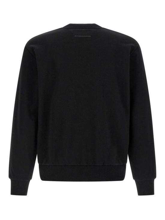 26SS MM6 메종마르지엘라 스프레이 프린트 스웨트셔츠 SH0GU0037M25013900 Black - MM6 MAISON MARGIELA