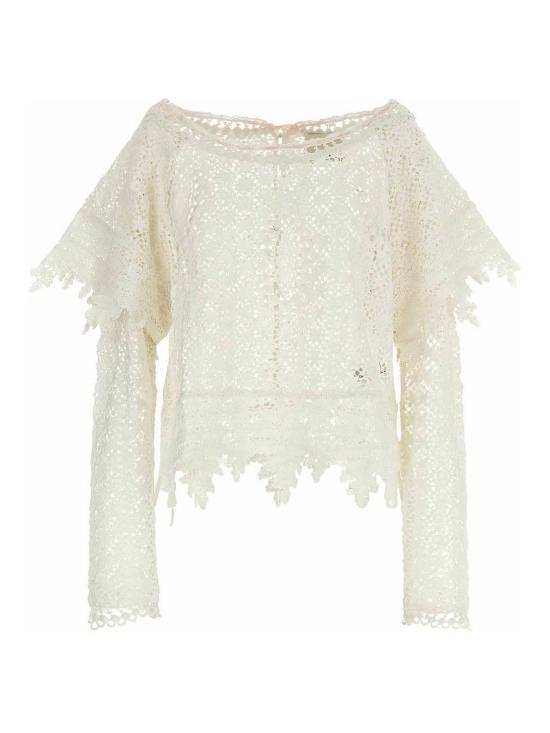 26SS 이자벨마랑 블라우스 HT0807FAD1J02I20WH White