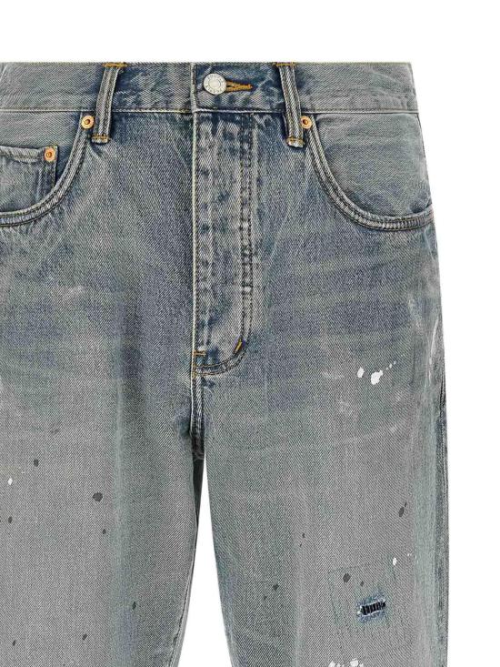 26SS 퍼플 브랜드 스트레이트 팬츠 P011LIAC526LTINDIGO Light Blue - PURPLE BRAND