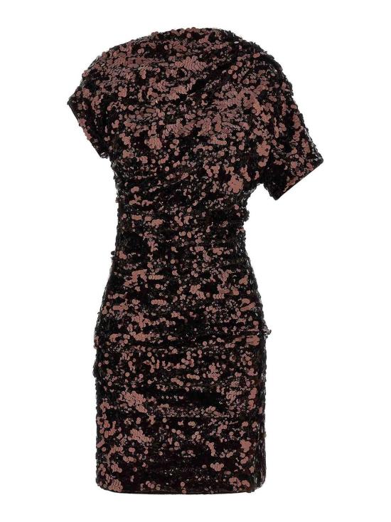 26SS 가니 시퀸 미니 드레스 A1030201ZWX Brown