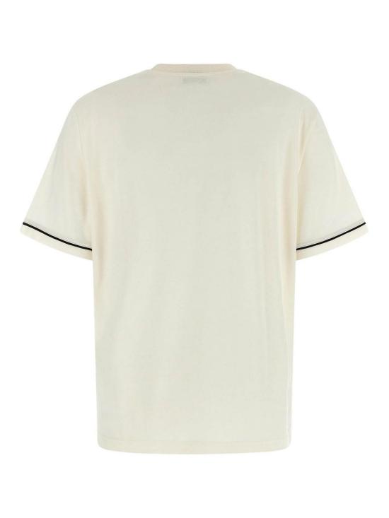 26SS 살바토레 페라가모 반팔 티셔츠 791701MASCARPONEEXPRESSO Beige - SALVATORE FERRAGAMO