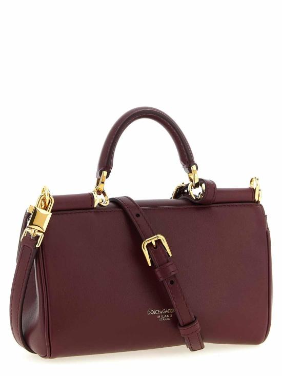 26SS 돌체앤가바나 마이 시실리 핸드백 BB7864B732180346 Dark Red - DOLCE & GABBANA