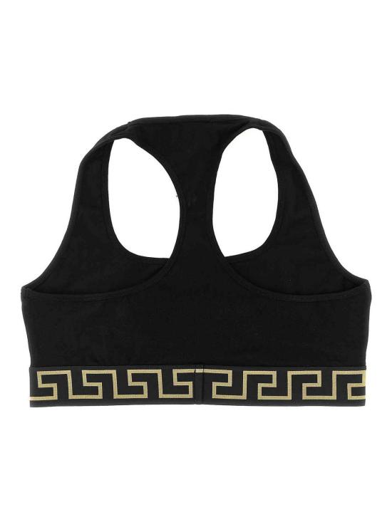 26SS 베르사체 민소매 티셔츠 AUD010391A10011A1008 Black - VERSACE