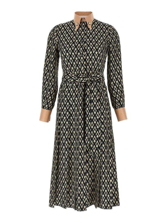 25SS 발렌티노 가라바니 미디 스커트 B3VAEY590RR6E Multicolour