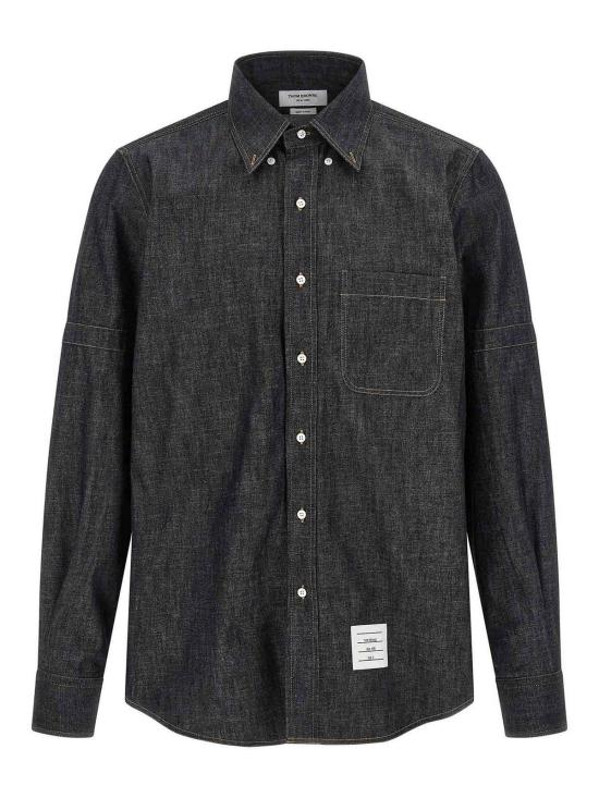 26SS 톰브라운 데님 암밴드 셔츠 MWL435SF1105415