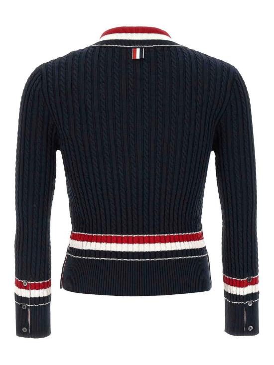 26SS 톰브라운 스웨터 MKA581AY3014415 Blue - THOM BROWNE