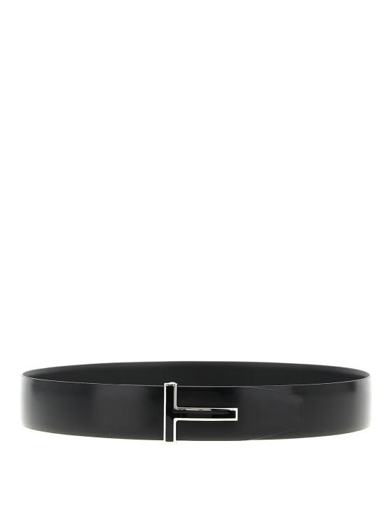  톰포드 가죽 벨트 TB247LCL052SNAA Black