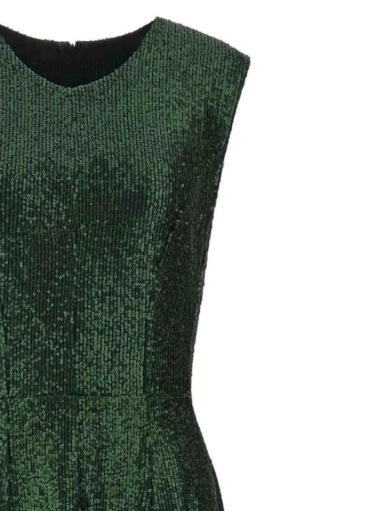 26SS 노마카말리 미디 스커트 ST4253SQR36869 Green - NORMA KAMALI