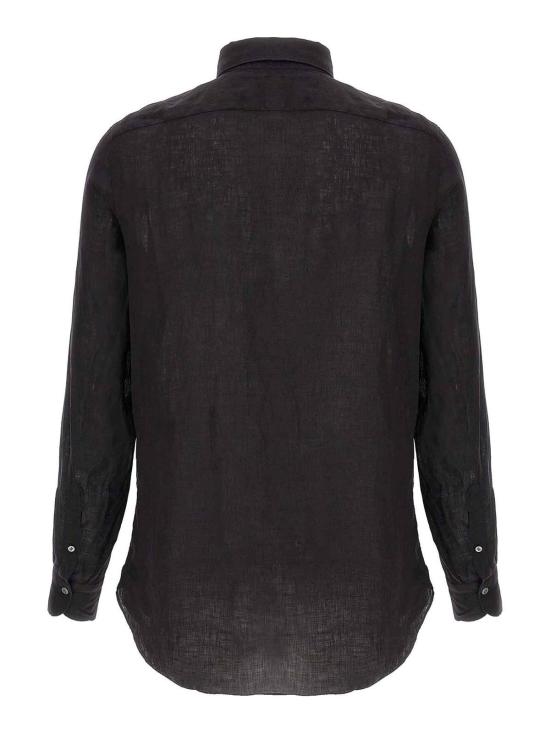 26SS 피나모레 긴팔 셔츠 C065012 Black - FINAMORE