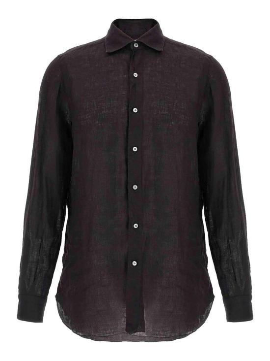 26SS 피나모레 긴팔 셔츠 C065012 Black