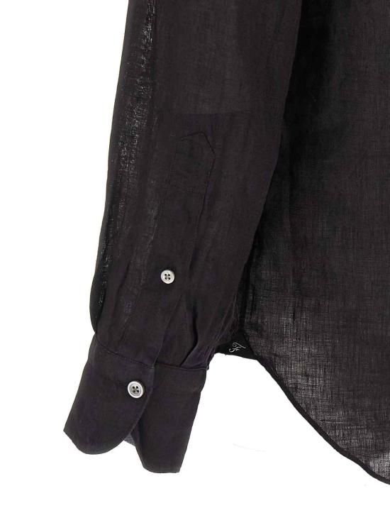 26SS 피나모레 긴팔 셔츠 C065012 Black - FINAMORE