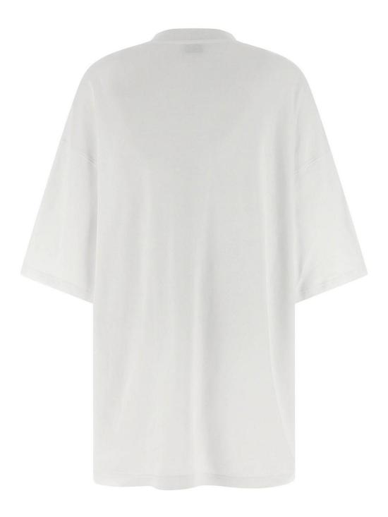 26SS 모스키노 미디 스커트 044005421001 White - MOSCHINO