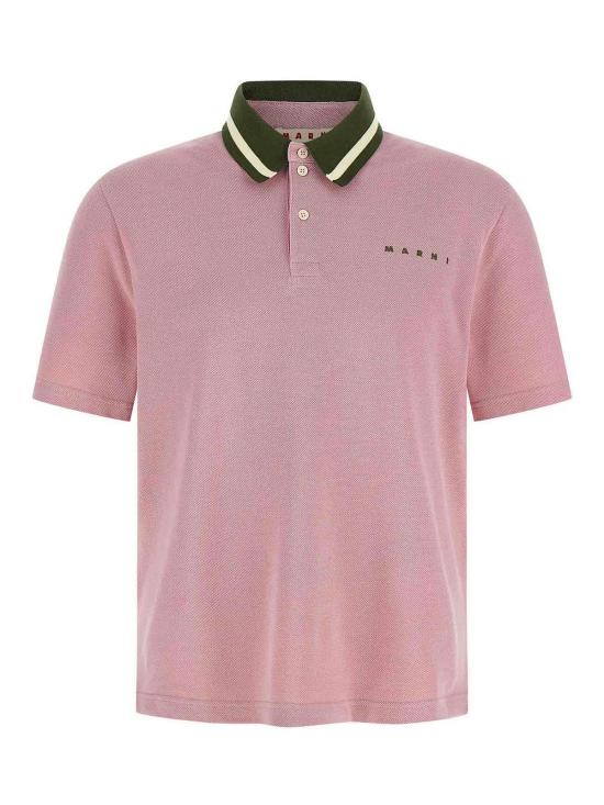 26SS 마르니 폴로 티셔츠 POMU0051LSUTC59900C20 Nude Neutrals