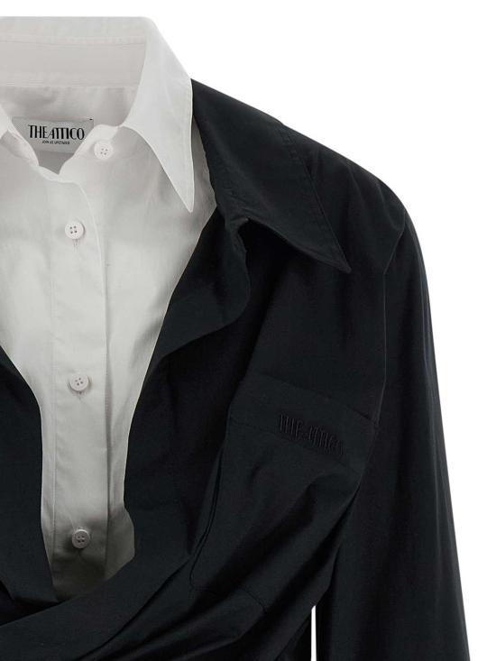 26SS 디 아티코 미디 스커트 260WCA00458414 White - THE ATTICO