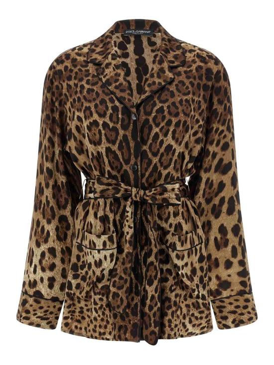  돌체앤가바나 셔츠 F5I89TFSAXYHY13M Brown