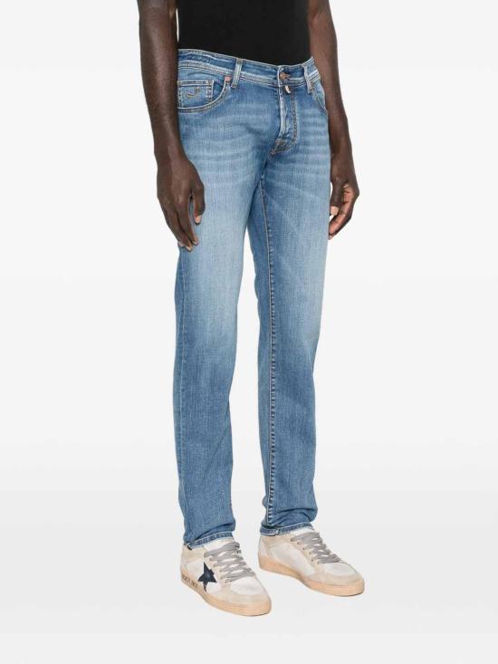 26SS 야콥코헨 스트레이트 팬츠 JUMQE007S3623200D Blue - JACOB COHËN