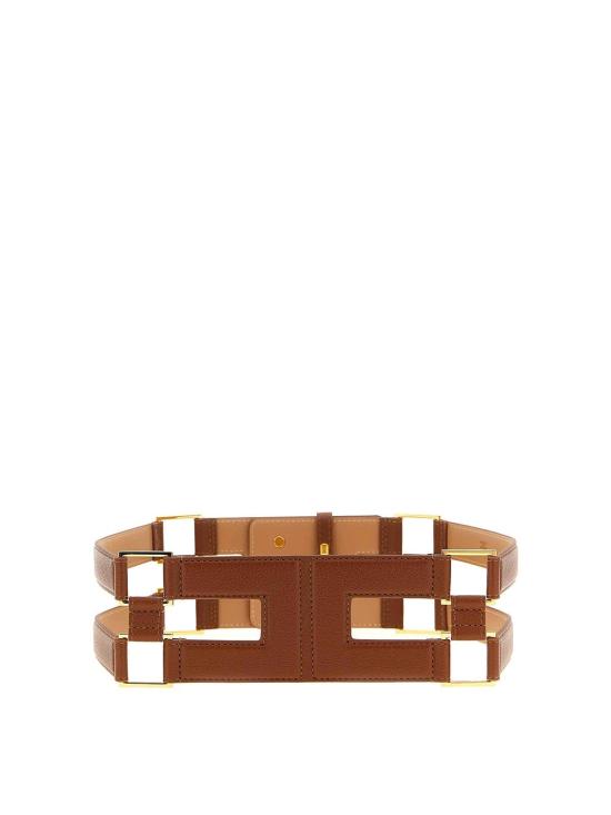 26SS 엘리자베타프랜치 와이드 벨트 CT87S61E2027 Brown - ELISABETTA FRANCHI