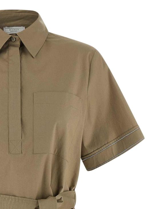 26SS 페세리코 미디 스커트 A0253901979136 Green - PESERICO