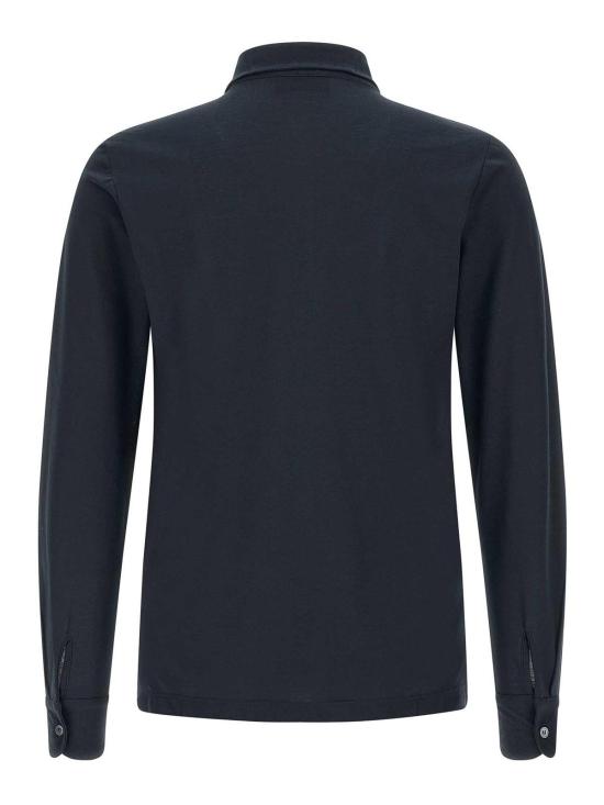 26SS 자노네 폴로 티셔츠 815132ZG380Z0178 Blue - ZANONE